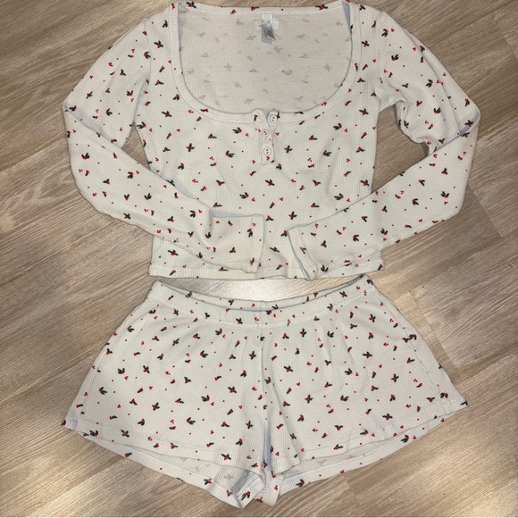 SKIMS Waffle Knit Pajama Set - Picture 2 of 10